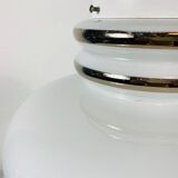 Opal glass suspension lamp by Peill and Putzler, circa 1970