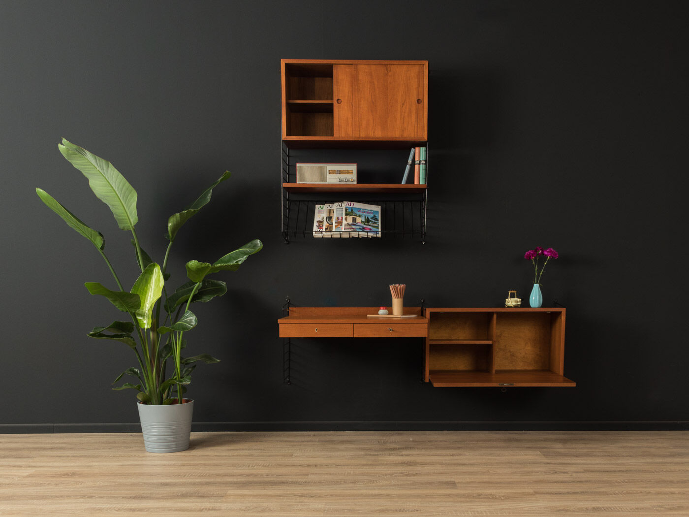 1950s wall unit, Nils Strinning