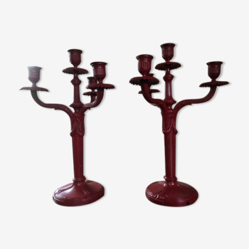 Paire de candelabres