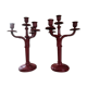 Pair of candelabras