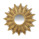 Gold Leaf Sunburst Mirror (Resin, 56cm)