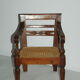 Children's armchair cannes ancient popular art style Napoleon III