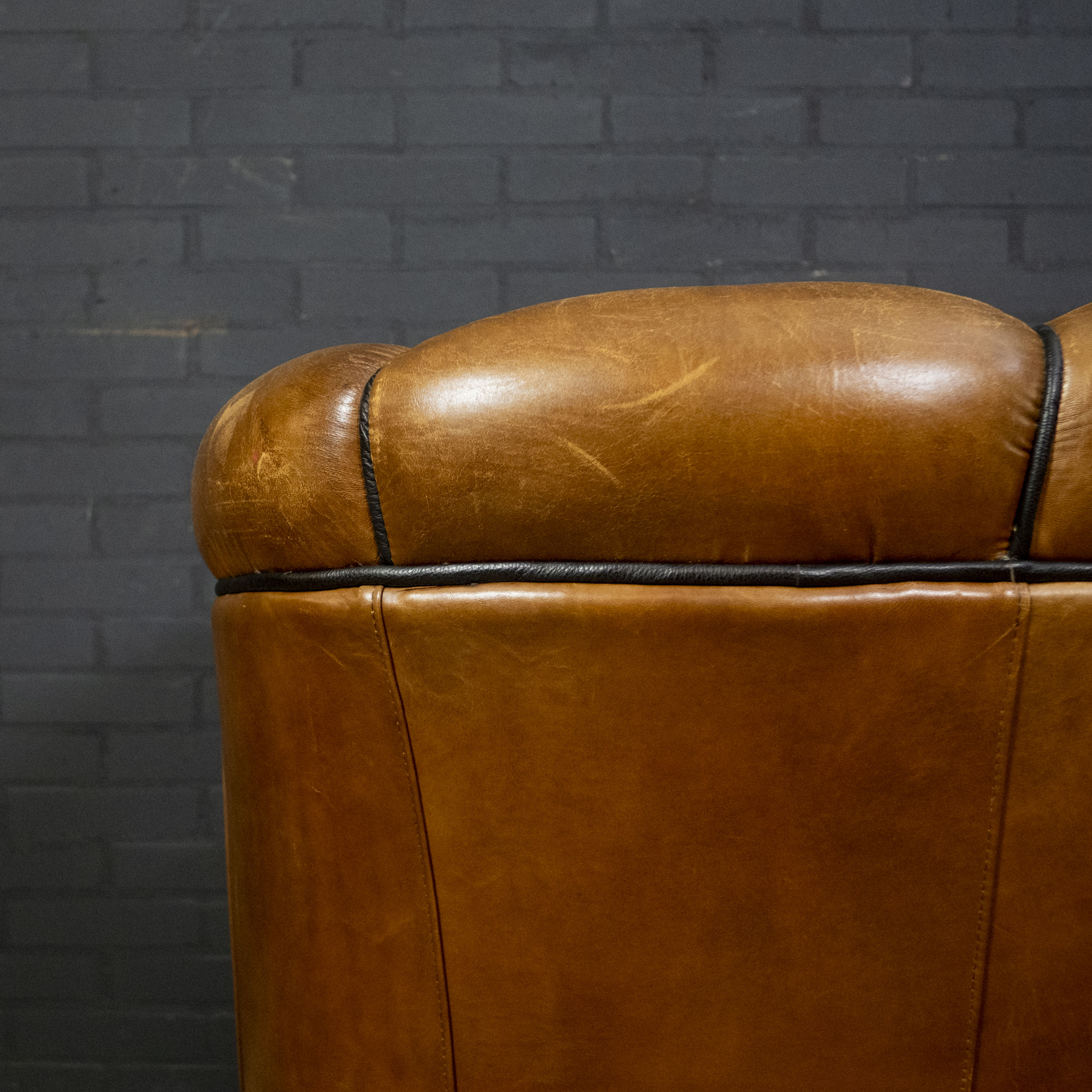 Dutch sheepskin 2-seater sofa