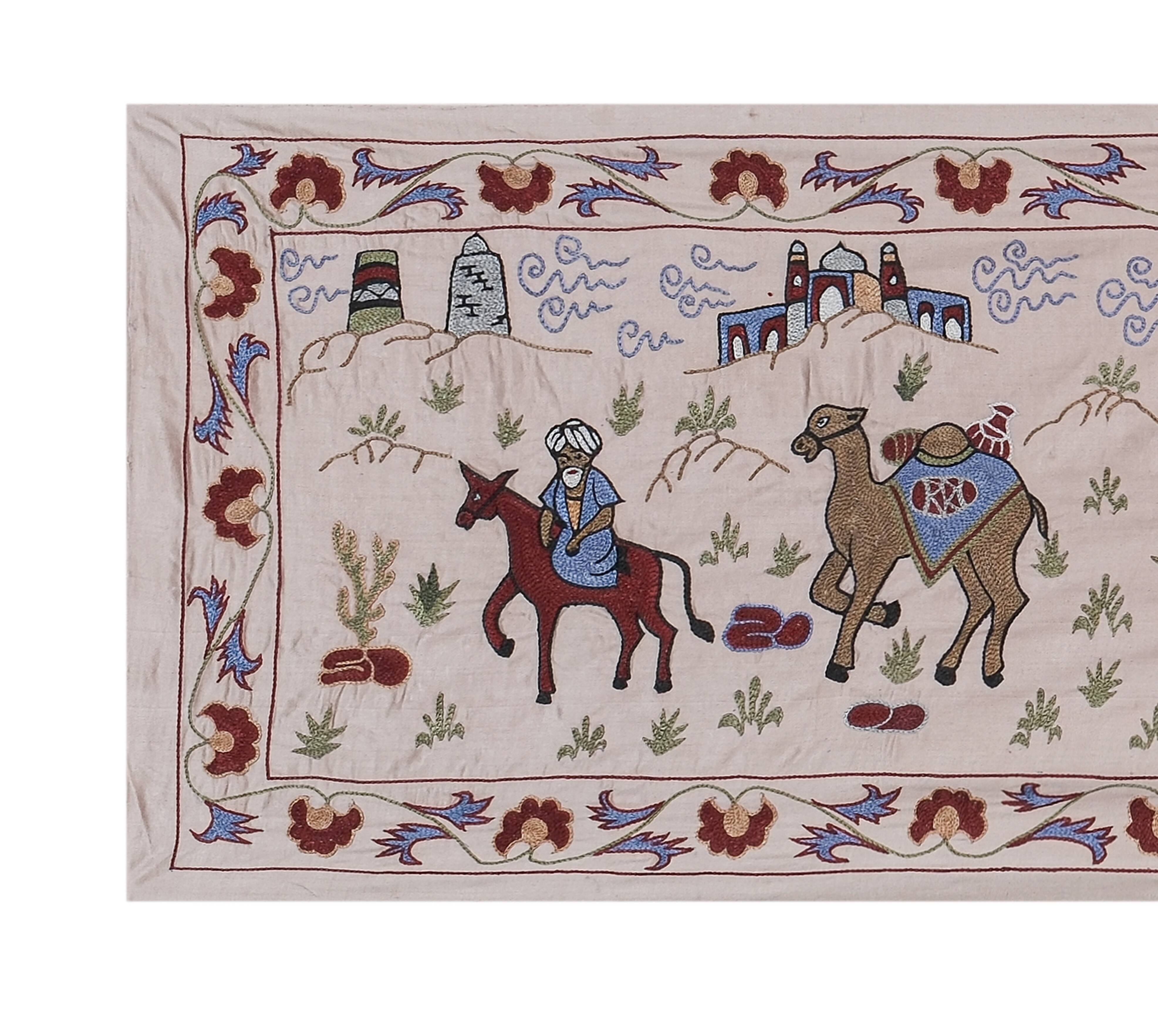 Tapis noué à la main, tapis turc vintage 54x190 cm