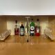 Meuble bar formica vintage