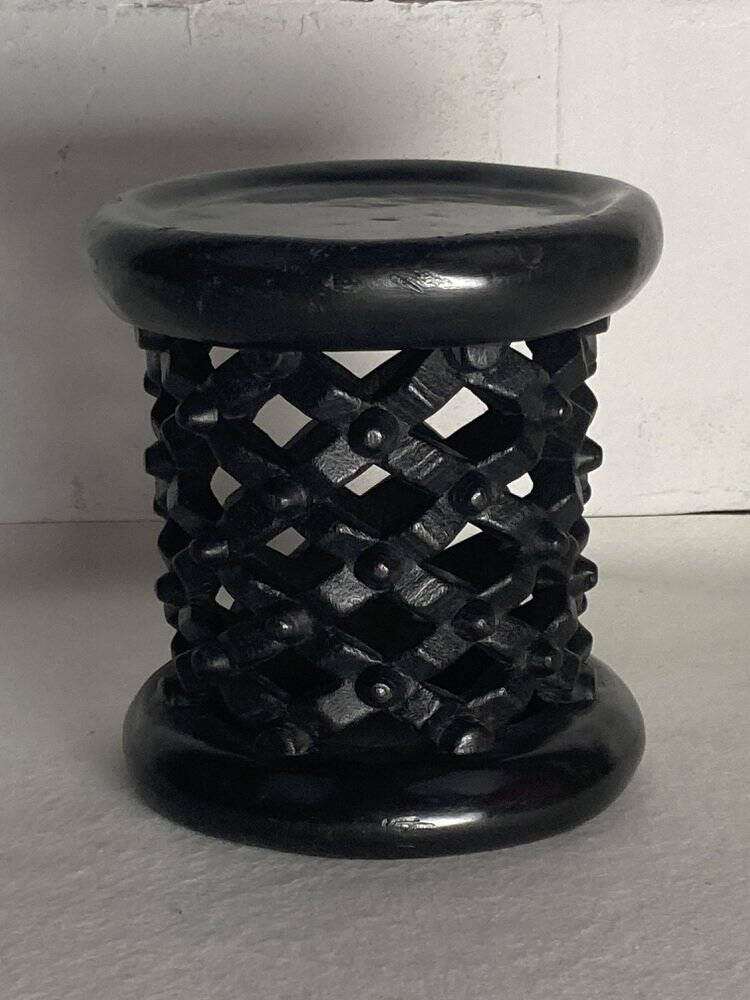 Lot de 4 Tabourets  Africains Traditionnels