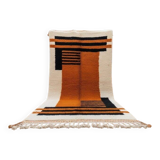 Tapis en laine pure fait main traditionnelle taille 150 x 250 cm