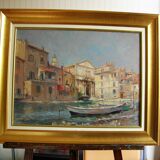 Martigues by robert laroche (1896-1974)