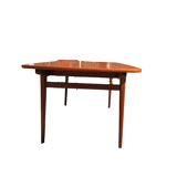 Scandinavian extendable teak table 1960s