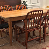 4 bamboo chairs from the 60s