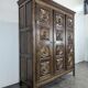 Armoire brutaliste dans l'esprit de Dudouyt