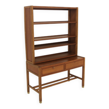 Bibliothèque scandinave en teck Carl-Axel Acking, Bodafors, Suède, 1960