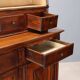 Baroque-style antique walnut buffet, Italy, 20th century.