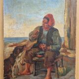 Peinture chien