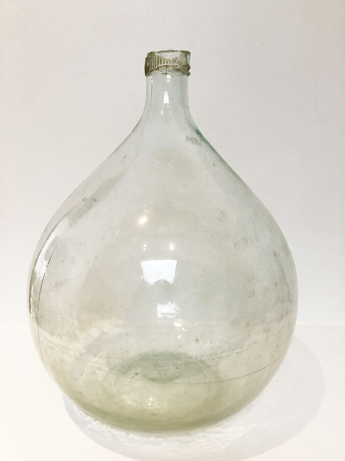 Demijohn transparante, late 19th