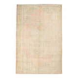 6x9 Tan Beige Classic Vintage Rug, 181x276