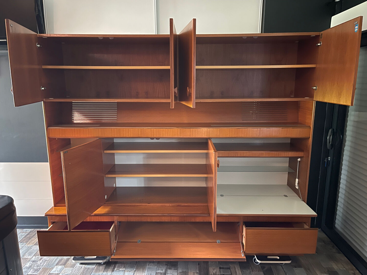 Sideboard, made of solid teak.