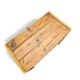 Old blanket chest / storage trunk / pine wood