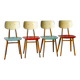 4 chaises Ton, 1960