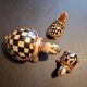 Traditional Berber ceramic turtle family