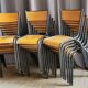 Lot de 18 chaises vintage "mullca"