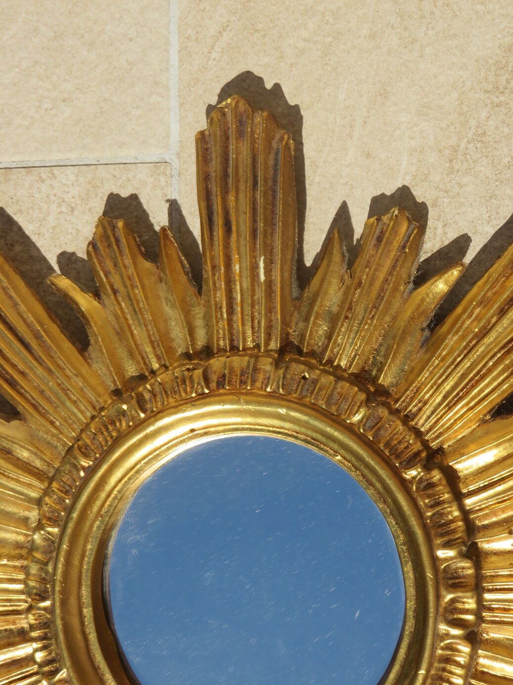 Resin sun mirror 45.5cm