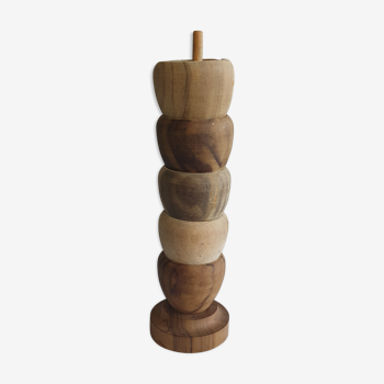 Wooden eggcup set