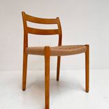 Set of 4 model 84 chairs by Niels Otto Møller, 1960s