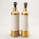 Pair of Bergboms Bitossi table lamps feet, XXth century