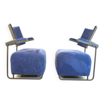 Inno Interior Oy set of 2 Oscar lounge chairs by Harri Korhonen