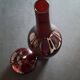 Lot de 2 vases contemporains couleur brique