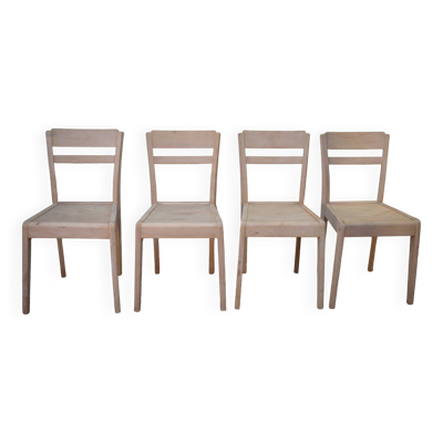Lot de 4 Chaises Stella 1940