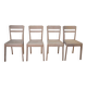 Set of 4 Stella Chairs 1940