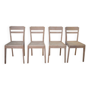 Set of 4 Stella Chairs 1940