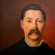 Eugene Deully 1882, great portrait with a lot of character .. Signed.