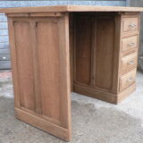 Pickled oak desk