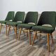 Dining Chairs by Radomir Hoffman for Ton, 1950s, Set of 4