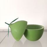 Plastic lemon ice bucket 1970