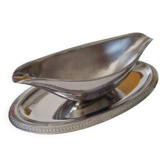 Stainless steel sauce boat, 1980