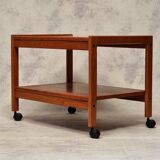 Vintage Scandinavian Rolling Trolley - BRDR Furbo, Spøttrup - Teak - Ca 1960