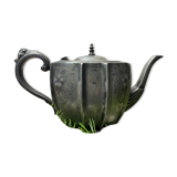 Victorian pewter teapot English nineteenth