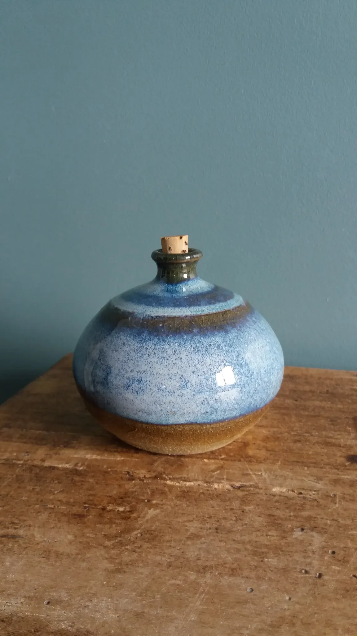Vase soliflore en céramique de style scandinave