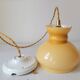 Suspension en opaline miel