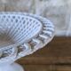 Fruit bowl in woven ceramic