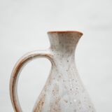 Carafe vintage en grès par roger jacques, saint amand