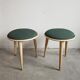 Pair of Mid Century Modern stools by Umberto Mascagni from the 1950s.