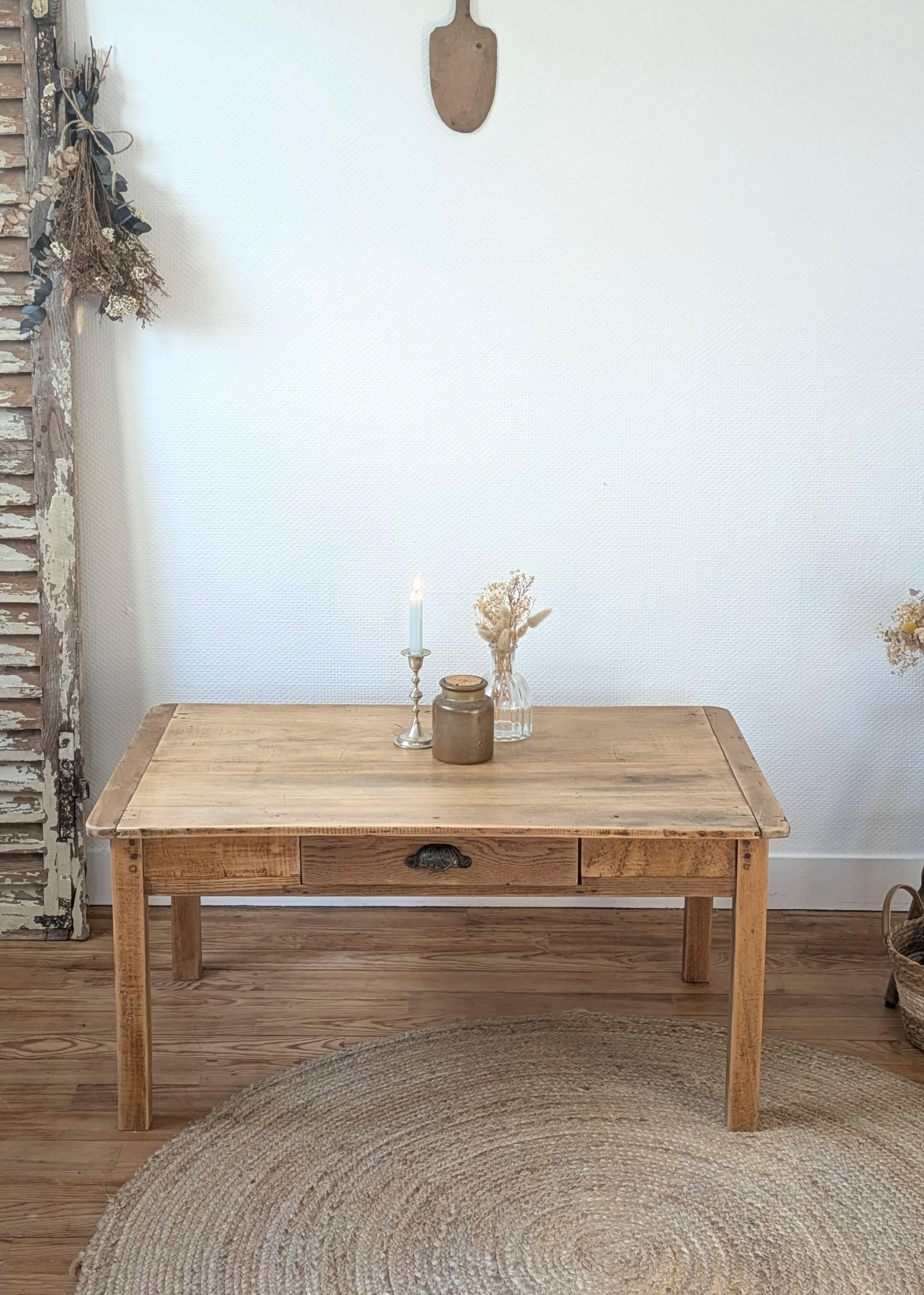 Renovated old coffee table