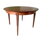 Danish teak table 60s round 115 cm