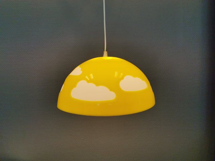 "Cloud lamp" designed by Henrik Preutz for Ikea Sweden. No longer in production