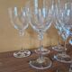 Daum France - Série de 6 verres à eau n°2 en cristal - Modèle Boléro - 17,7